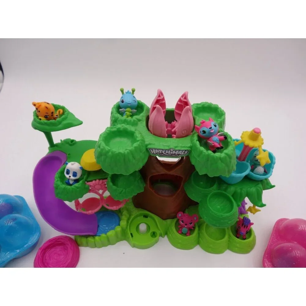 Hatchimals CollEGGtibles Tree House Hatchimal Nursery Playset an Eggcartons and‎